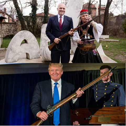 Këndi i Lolitës/ Donald Trump kopjon  Edi Ramën!