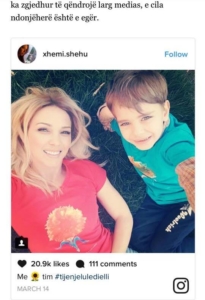 Përse Xhemi Shehu nuk poston asnjëherë foto me burrin?