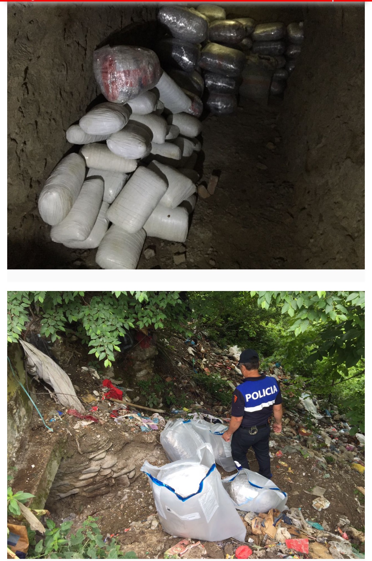 Zbulohet një tunel i mbushur me drogë në Përmet