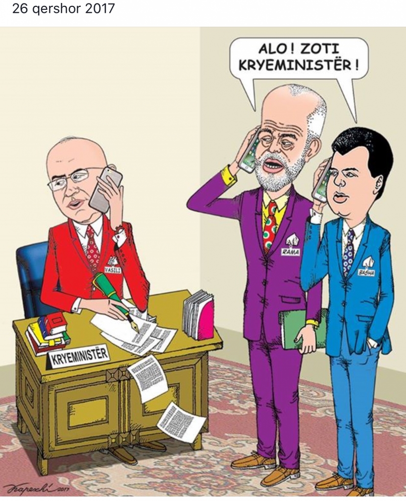 As Luli,as Petriti une do jem Kryeminister
