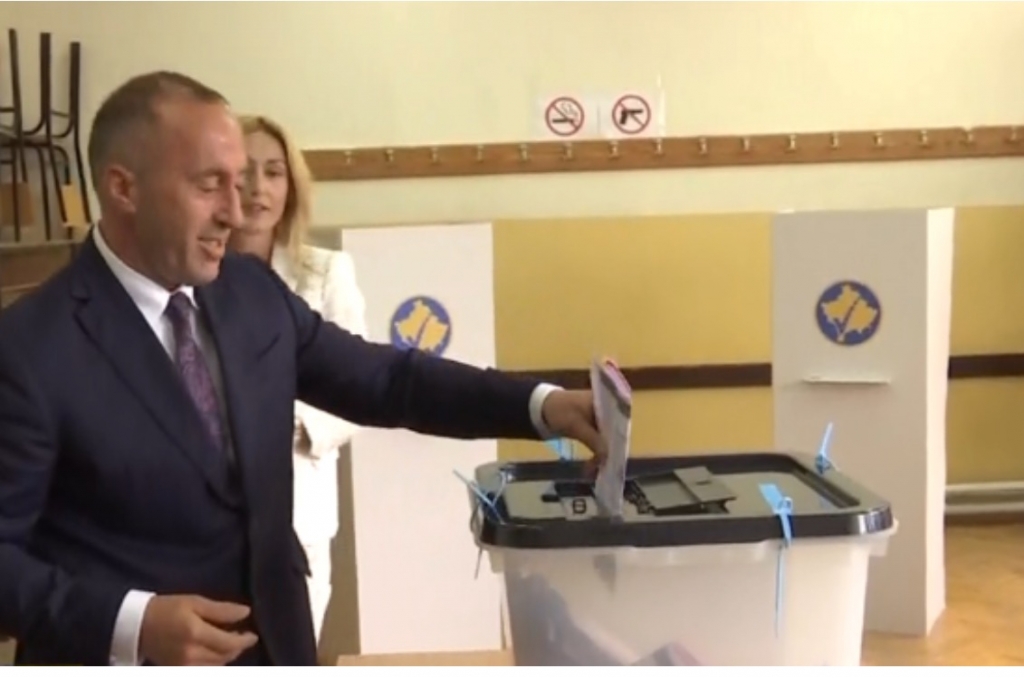 Haradinaj shpall fitoren në zgjedhjet e Kosovës