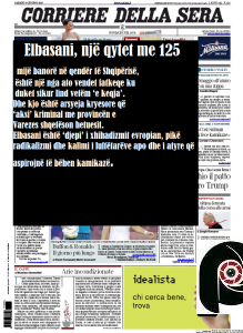 Corriere della Sera/Elbasani: Djep i xhihadizmit evropian dhe i drogës
