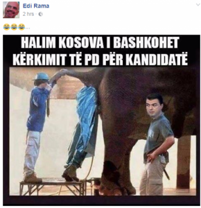 Edi Rama  rëndë : Femrat dhe kafshët janë njësoj. Shikoni  FOTON   që ka postuar…