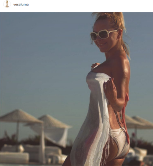 Vesa Luma me bikini, shikoni sa në formë… (FOTO)