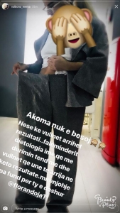 Këngëtarja nuk i beson vetes sa shumë kile ka humbur.