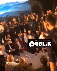 Video/ Aurela, Besi dhe Meta kendonjne Hajredin Pashen….