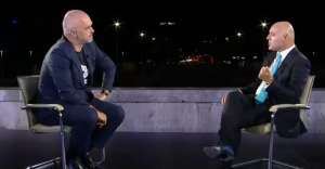 VIDEO/ Edi Rama në rolin e moderatorit, interviston Blendi Fevziun