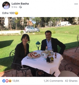 FOTOLAJM/ BASHA feston me Aurelen