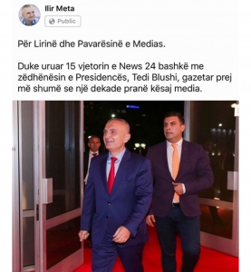 Gazetari i njohur, e shkarkuan nga Ballkanweb, Meta e bën zëdhënësi i Presidencës