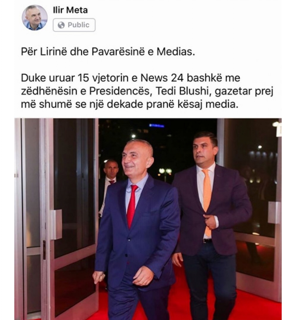 Gazetari i njohur, e shkarkuan nga Ballkanweb, Meta e bën zëdhënësi i Presidencës