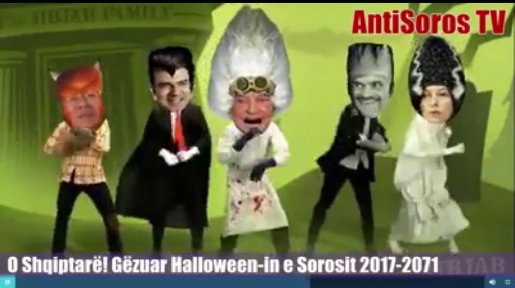 Av Altin Goxhaj/ Gëzuar Halloween-in e Sorosit 2017-2071 në Albanistan