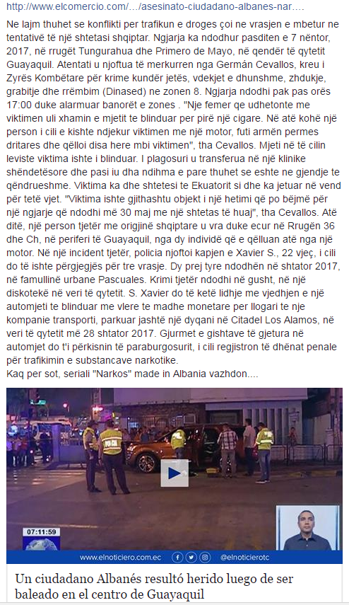 Artan Hoxha zbulon detaje të reja për atentatin ndaj shqiptarit në Ekuador