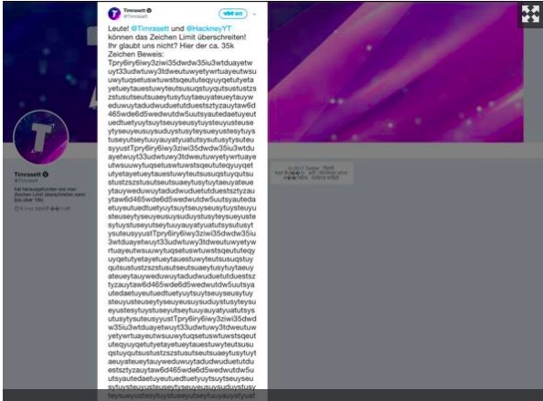Hackeruan edhe Twitterin. Botohet një postim me 35 mijë gërma