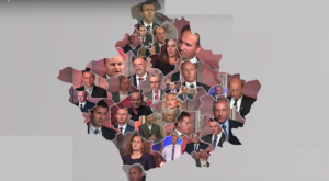 Zgjedhjet vendore ne Kosove/Gjeografia e re e partive në komuna