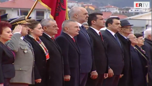 73 -vjetori i Çlirimit, Rama dhe  Meta,homazhe tek Varrezat e Dëshmorëve.