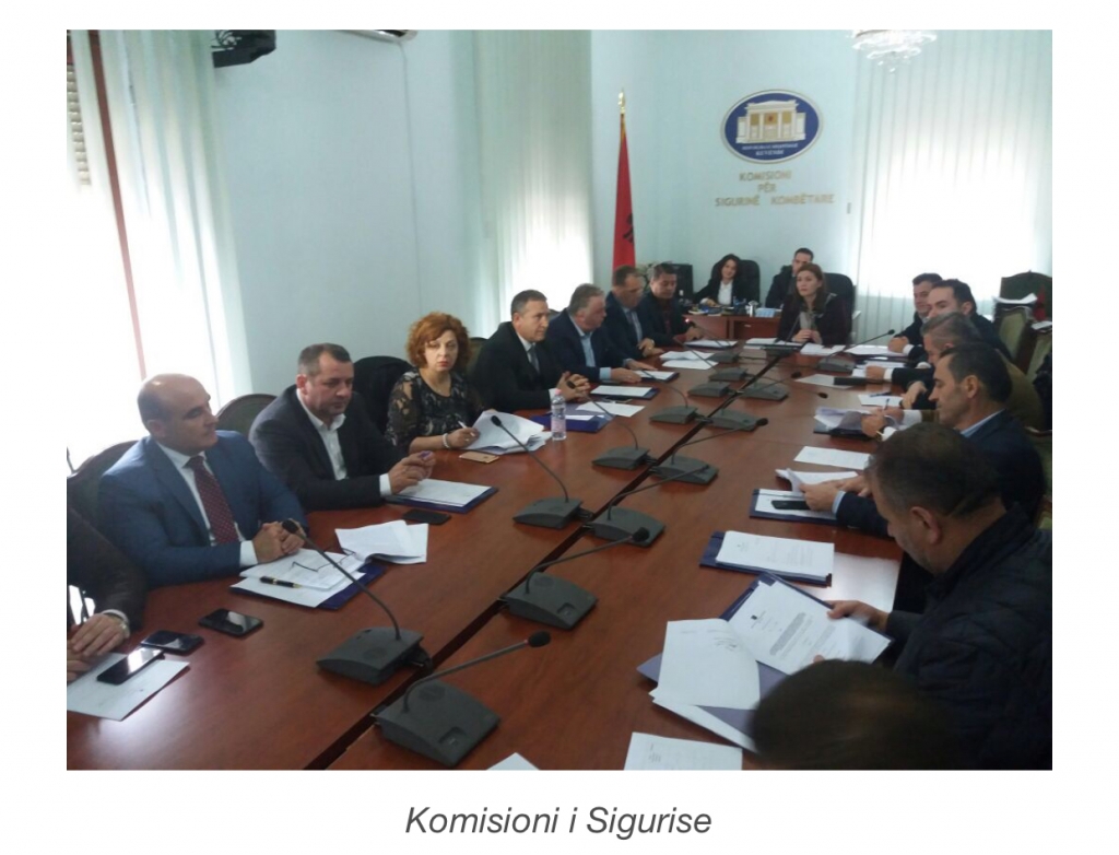 Debat i ashpër në mbledhjen e sotme të Komisionit Parlamentar të Sigurisë