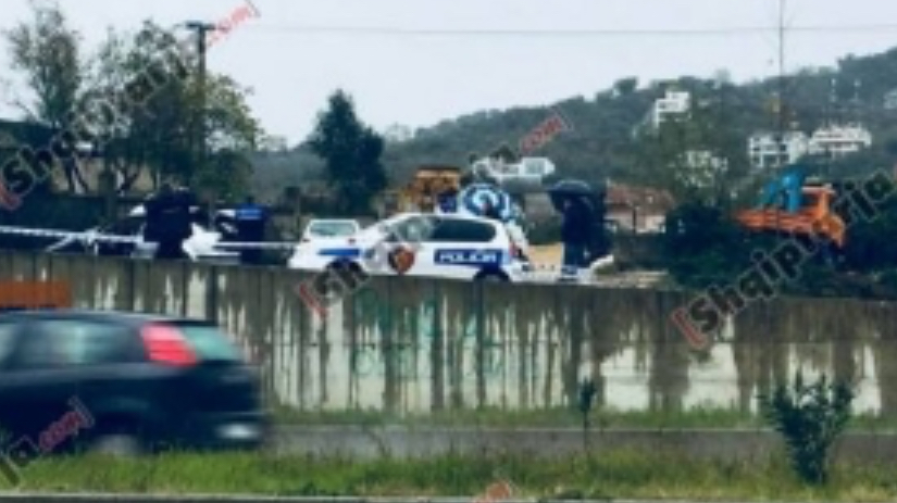 Shpërthen një makinë pranë Kopshtit Botanik, dhjetra forca policie në vendngjarje