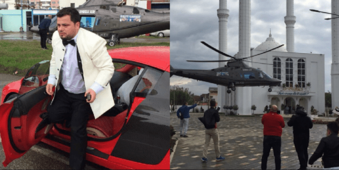 Kush është “sheiku” nga Durrësi që u martua me helikopter dhe makina luksoze?