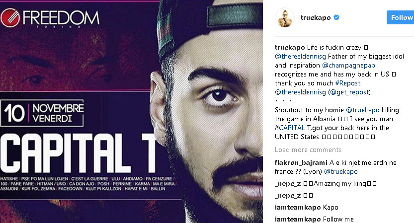 Capital T i lumtur, e mbështet babai i yllit botëror, çfarë thotë