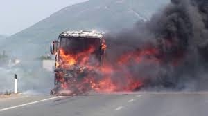 Greqi/ Digjet autobusi me shqiptarë