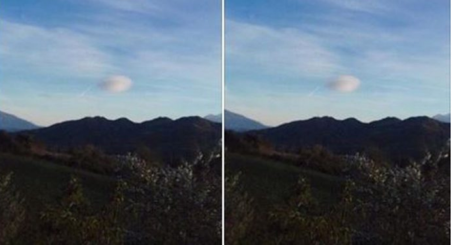 E rrallë, shfaqen disqe fluturues mbi Gramsh