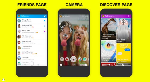 Ndryshon krejtësisht Snapchat