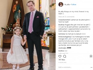Vajza e Dritan Priftit bën një dedikim prekës për të atin