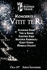 Koncert në Tiranë në natën e Vitit të ri, ja këngëtarët që do performojnë