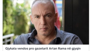 Gazetari Artan Rama fiton  gjyqin kundër kompanisë së ndërtimit “Edil-Al-It”