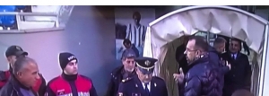 Foto/ Olsi Rama përplaset me policinë