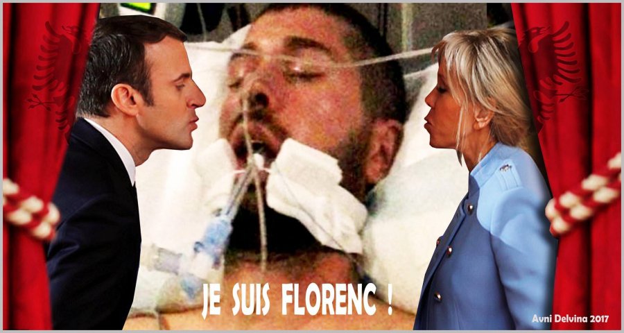 Piktori Avni Delvina ka një grafikë të veçantë për Florenc Beqirajn