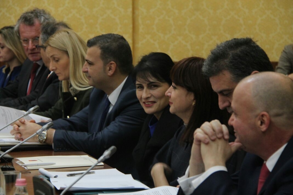 Prokurorja e zgjedhur dje Arta Marku, në aktivitetin e Ruçit