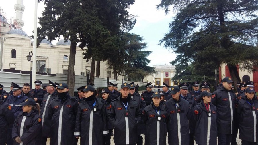 Deputetja e LSI, e gjakosur para gazetarëve, policia me tërhoqi zvarrë