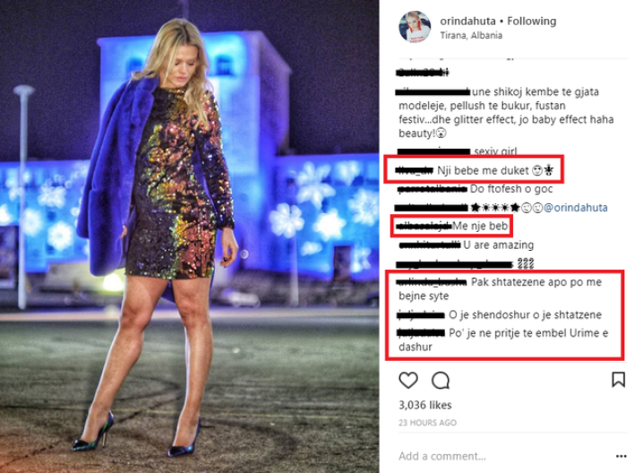 Moderatorja shfaqet me barkun e fryrë, ndonjë bebe në horizont? (FOTO)