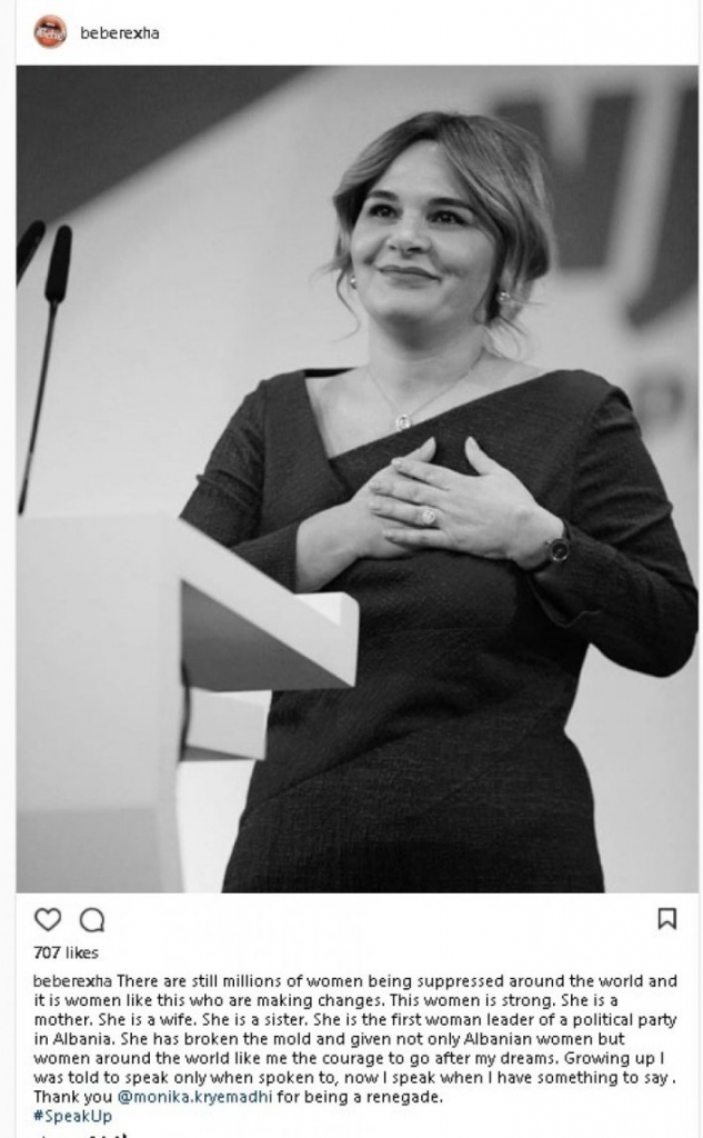Goditi Ramën me këpucë, Bebe Rexha ka dy fjalë për Monikën