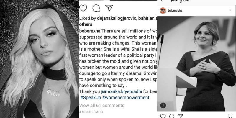 Ylli botëror frymëzohet nga Monika Kryemadhi: Je shembull për të gjithë gratë në botë