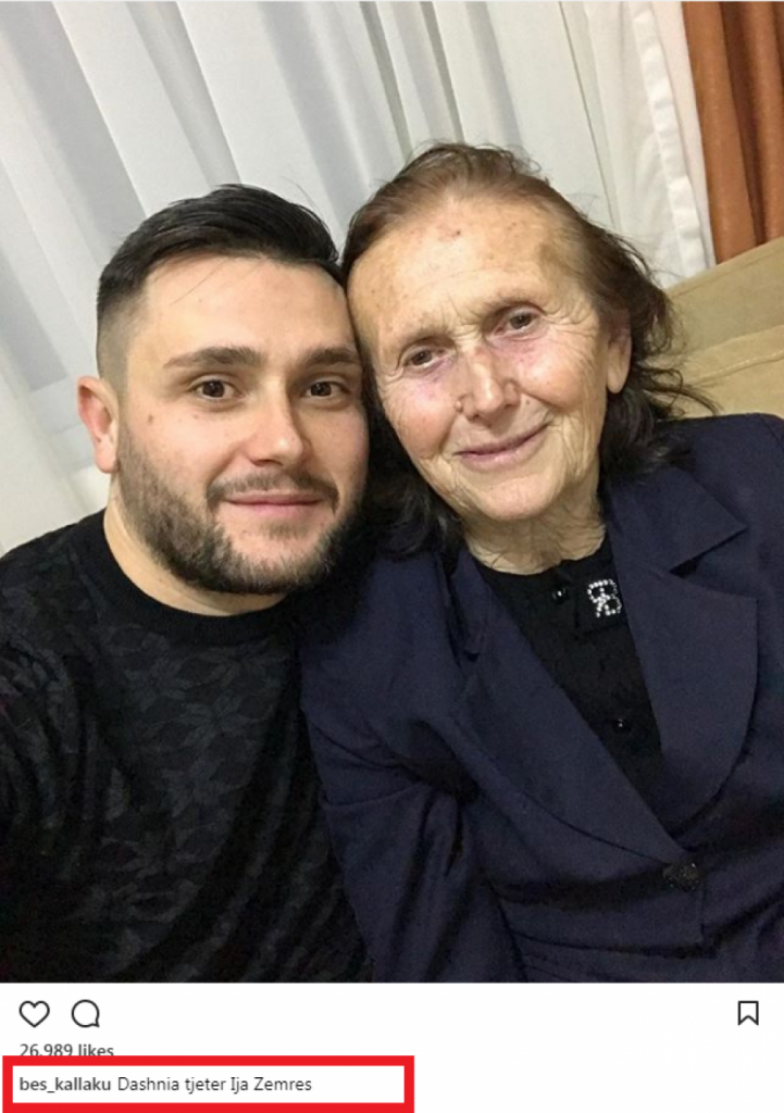 Bes Kallaku zbulon dashurinë tjetër të tij