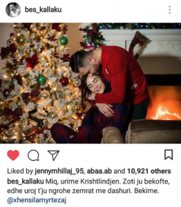 Besi dhe Xhensila urojnë Krishtlindjen me foton perfekte