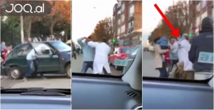 Qyetari ndjek dhe rreh doktorin në mes të rrugës, pamje të llahtarshme nga spitali i fëmijëve