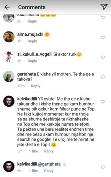 ”E kishe motrën yll”, Kelvi Kadilli i kthehet keq Gerta Hetës