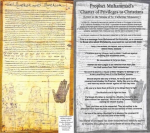 Letra e Profetit Muhamed që vlen deri në ditën e Kijametit: Ja çfarë thotë për të krishterët