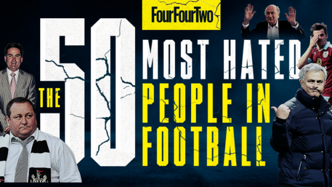 Mësoni personat më të urryer në botën e futbollit