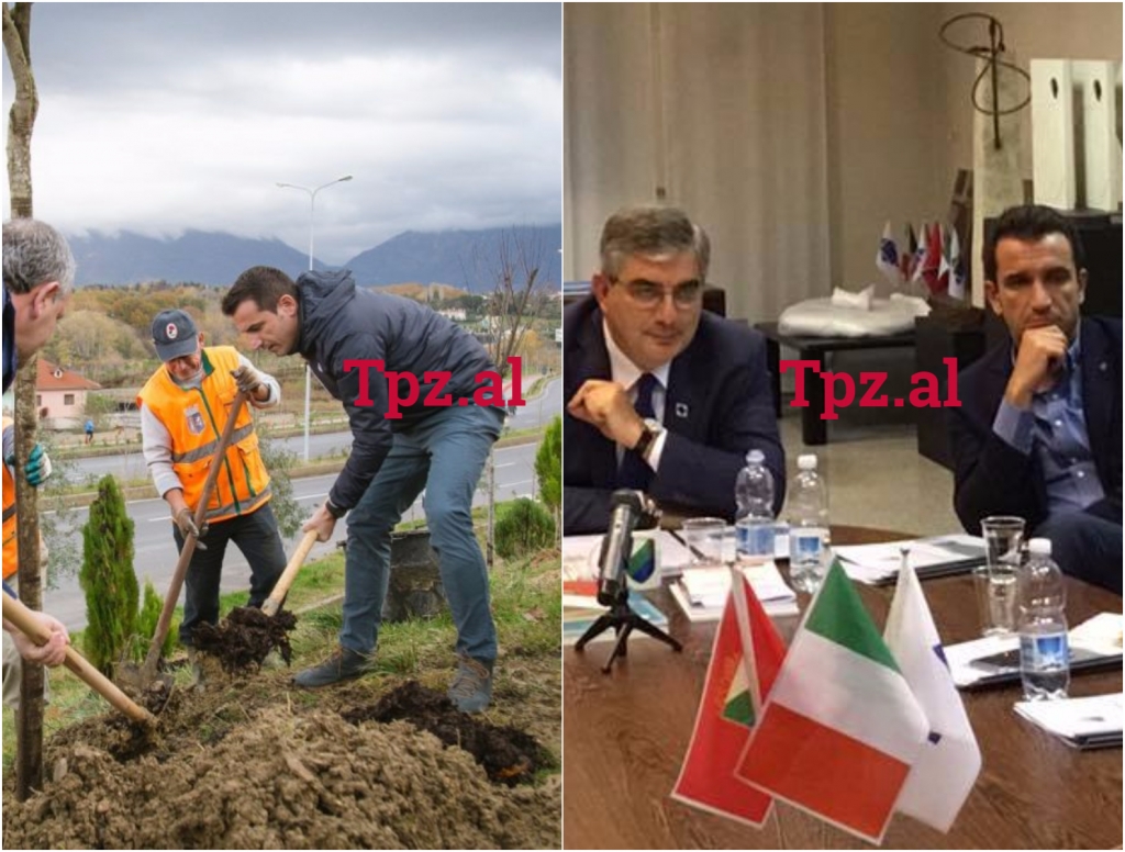 Veliaj gjendet në Pescara, por mediat e nxjerrin sikur po mbjell pemë në Tiranë