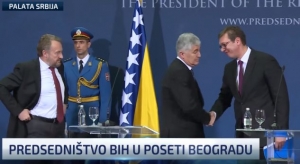 Përplasja për Kosovën në Beograd. Çfarë thanë Izetbegoviqi, Vuçiqi dhe Çoviqi