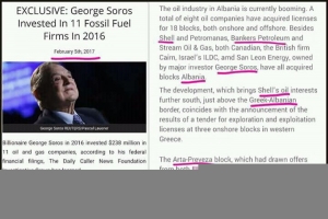 FOTO/George Soros,investoi  në naftën shqiptare