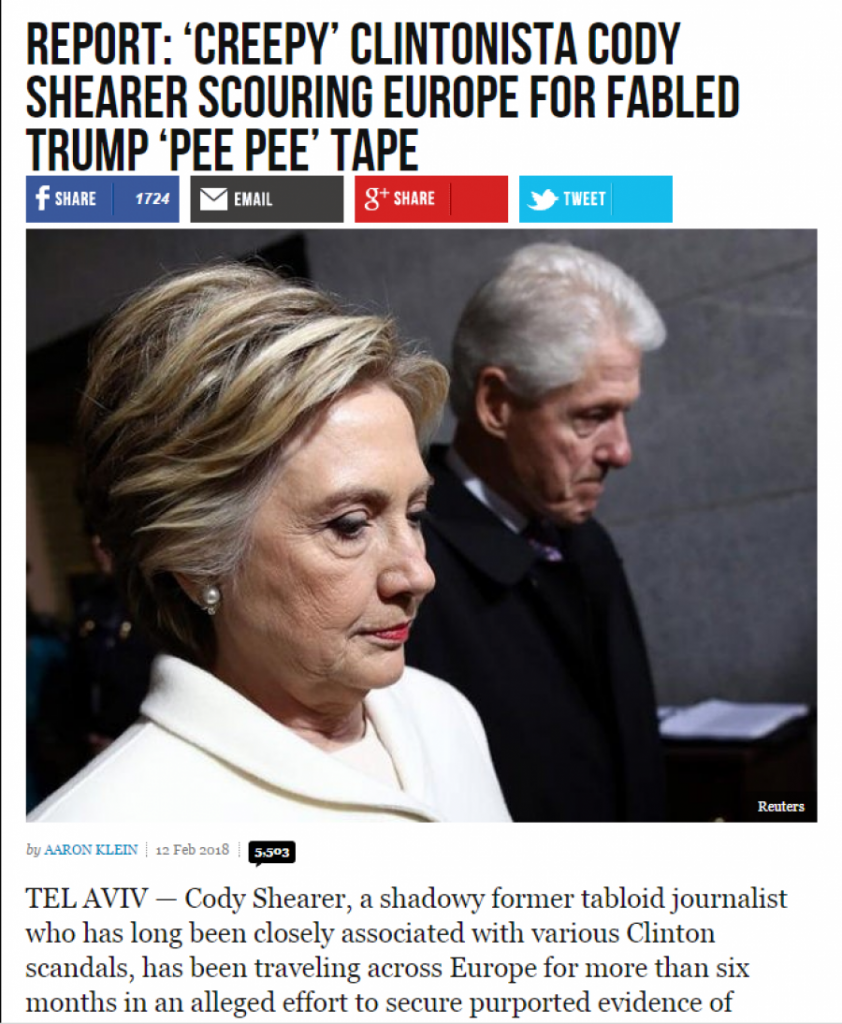 Cody Shearer, i lidhur me skandalet e Clinton…