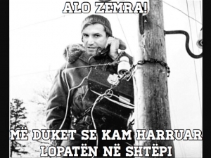 Memo nga Genc Sejko/ Alooo, Zana më duket se kam haruar lopatën në Bashki!