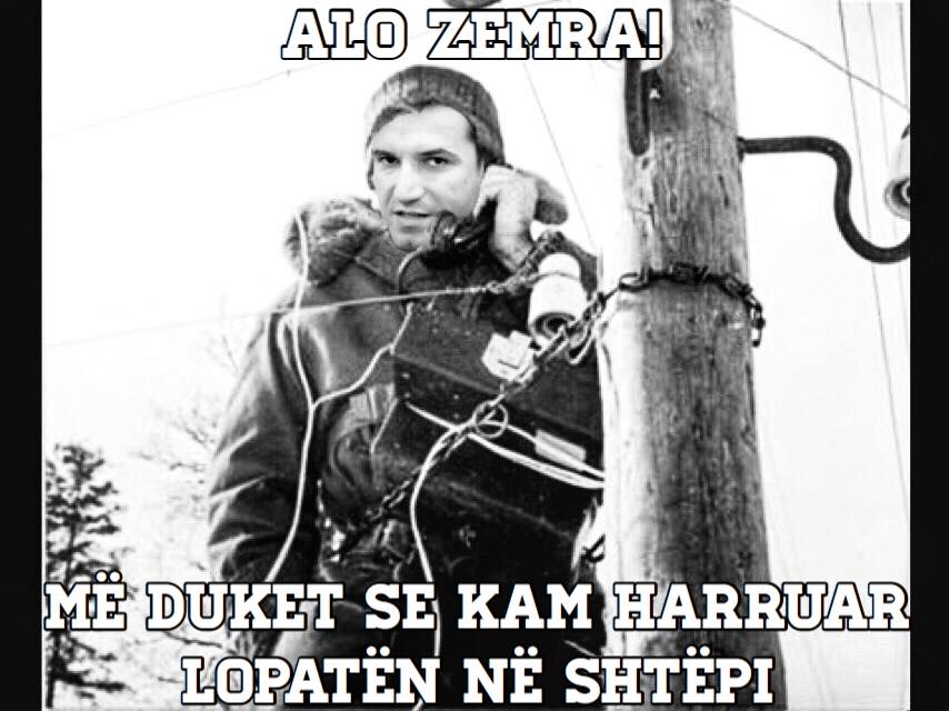 Memo nga Genc Sejko/ Alooo, Zana më duket se kam haruar lopatën në Bashki!