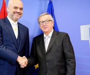 Presidenti i Komisionit Europian sot në Tiranë