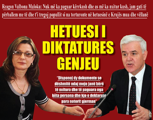 Valbona Maloku: Fatmir Xhafa na torturonte dhe na kërkonte florinjtë